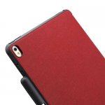 Prodigee Expert Case - кожен калъф, тип папка и поставка за iPad Pro 12.9 (червен) 6