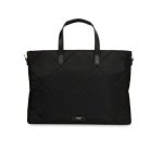 Knomo Howley 15 Grab Tote - луксозна дамска чанта за преносими компютри до 15 инча (черна) 3