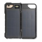 4smarts Miami Solar Power Case 2500 mAh - кейс с вградена батерия 2500 mAh и соларен панел за iPhone 8, iPhone 7, iPhone 6, iPhone 6S (черен) 4