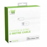 Just Wireless Lightning USB Cable - USB кабел за iPhone, iPad и устройства с Lightning порт (2 метра) 1