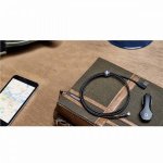 Nonda ZUS 90 Lightning Kevlar Cable - Lightning кабел с оплетка от кевлар за iPhone, iPad и устройства с Lightning порт 4