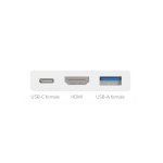 Artwizz USB Type-C Digital AV Multiport Adapter - адаптер за свързване от USB-C към HDMI 4K, USB-C, USB-A 1