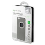 4smarts Ultimag Soft Touch Cover Sandburst Case - термополиуретанов удароустойчив кейс за Huawei P9 Plus (черен) 4