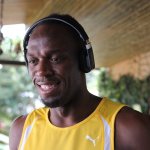 Gibson Trainer by Gibson Usain Bolt Wireless Sport On-Ear Headphones - Уникални безжични Bluetooth спортни слушалки (черни) 5