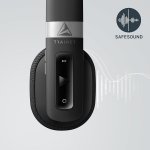 Gibson Trainer by Gibson Usain Bolt Wireless Sport On-Ear Headphones - Уникални безжични Bluetooth спортни слушалки (черни) 3