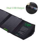 Преносим сгъваем туристически соларен/слънчев панел 5V/16W с 2 USB изхода за телефон/таблет, къмпинг, каравани, кемпер, палатки, лагеруване, преходи, риболов, бунгала, лодки и други 9