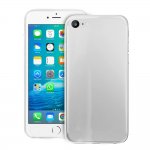 Puro Nude Kit - тънък силиконов кейс и стъклено защитно покритие за дисплея на iPhone 8, iPhone 7 (прозрачен) 2