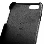 Mujjo Leather Wallet Case - кожен (естествена кожа) кейс с джоб за кредитна карта за iPhone 8 Plus, iPhone 7 Plus (черен) 1
