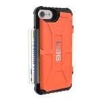 Urban Armor Gear Trooper - удароустойчив хибриден кейс с отделение за карти за iPhone 8, iPhone 7 (оранжев) 1