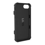 Urban Armor Gear Trooper - удароустойчив хибриден кейс с отделение за карти за iPhone 8, iPhone 7 (черен) 4