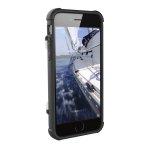 Urban Armor Gear Trooper - удароустойчив хибриден кейс с отделение за карти за iPhone 8, iPhone 7 (бял) 5