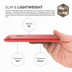 Elago S7 Slim Fit Soft Case + HD Clear Film - тънък силиконов калъф и HD покритие за iPhone 8, iPhone 7 (червен-мат) 2