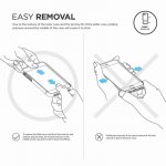 Elago S7 Glide Case + HD Clear Film - поликарбонатов кейс и HD покритие за iPhone 8, iPhone 7 (черен-златист) 7