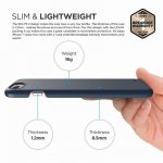 Elago S7 Slim Fit 2 Case + HD Clear Film - поликарбонатов кейс и HD покритие за iPhone 8 Plus, iPhone 7 Plus (тъмносин) 1