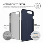 Elago S7 Slim Fit 2 Case + HD Clear Film - поликарбонатов кейс и HD покритие за iPhone 8 Plus, iPhone 7 Plus (тъмносин) 4