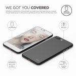 Elago Inner Core Case - тънък полипропиленов кейс (0.4 mm) и HD покритие за iPhone 8 Plus, iPhone 7 Plus (черен) 4