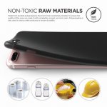 Elago Inner Core Case - тънък полипропиленов кейс (0.4 mm) и HD покритие за iPhone 8 Plus, iPhone 7 Plus (черен) 2