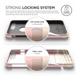 Elago S7 Glide Case + HD Clear Film - поликарбонатов кейс и HD покритие за iPhone 8 Plus, iPhone 7 Plus (розово злато) 5
