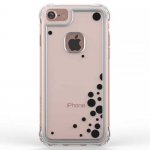 Ballistic Jewel Essence Case - хибриден удароустойчив кейс за iPhone 8, iPhone 7 (прозрачен с черни точки) 1