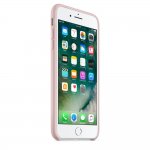 Apple Silicone Case - оригинален силиконов кейс за iPhone 8 Plus, iPhone 7 Plus (розов пясък) 1