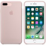 Apple Silicone Case - оригинален силиконов кейс за iPhone 8 Plus, iPhone 7 Plus (розов пясък) 4