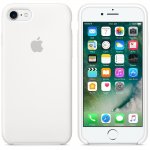 Apple Silicone Case - оригинален силиконов кейс за iPhone 8, iPhone 7 (бял) 2