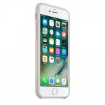 Apple Silicone Case - оригинален силиконов кейс за iPhone 8, iPhone 7 (бежав) 1