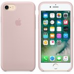 Apple Silicone Case - оригинален силиконов кейс за iPhone 8, iPhone 7 (розов пясък) 3