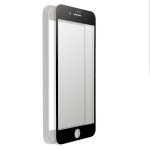 4smarts Second Glass Curved 2.5D - калено стъклено защитно покритие с извити ръбове за целия дисплея на iPhone 8, iPhone 7 (прозрачен-черен) 1