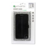 4smarts Supremo Book Flip Case - кожен калъф с поставка и отделение за кр. карта за iPhone 8, iPhone 7 (черен) 5