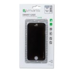 4smarts Kyoto Always-On Book - калъф през който виждате информация от дисплея за iPhone 8, iPhone 7 (черен) 5