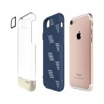 Prodigee Stencil Case - хибриден удароустойчив кейс за iPhone 8, iPhone 7 (тъмносин) 1