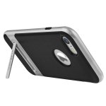 Verus High Pro Shield Case - висок клас хибриден удароустойчив кейс за iPhone 8, iPhone 7 (черен-сребрист) 3