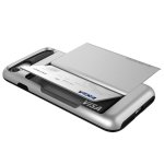 Verus Damda Glide Case - висок клас хибриден удароустойчив кейс с място за кр. карти за iPhone 8, iPhone 7 (сребрист) 2