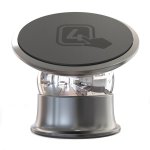 4smarts Ultimag Magnetic Holder Flexmag - магнитна поставка за гладки повърхности за смартфони (черна-сребриста) 1