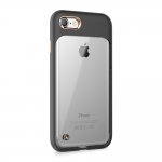 STILMIND Monokini Case - удароустойчив хибриден кейс за iPhone 8, iPhone 7 (черен-прозрачен) 2