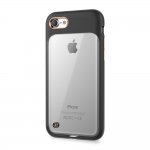 STILMIND Monokini Case - удароустойчив хибриден кейс за iPhone 8, iPhone 7 (черен-прозрачен) 1
