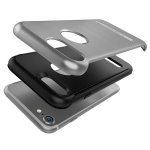 Verus Duo Guard Case - висок клас хибриден удароустойчив кейс за iPhone 8, iPhone 7 (сребрист) 1