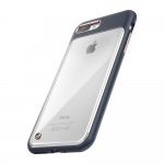 STILMIND Monokini Case - удароустойчив хибриден кейс за iPhone 8 Plus, iPhone 7 Plus (черен-прозрачен) 2