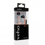 Veho 360 EP Z-1 Flex Stereo - слушалки за iPhone, Samsung, Sony и други мобилни устройства (оранжев) 3