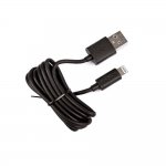 Veho Pebble Lightning to USB Cable - USB кабел за iPhone, iPad, iPod с Lightning (черен) 1
