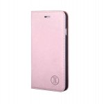 JT Berlin LeatherBook Magic Case - хоризонтален кожен (естествена кожа) калъф тип портфейл за iPhone 8 Plus, iPhone 7 Plus (розово злато) 1