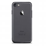 Devia Glimmer Case - поликарбонатов кейс за iPhone 8, iPhone 7 (прозрачен-черен) 2