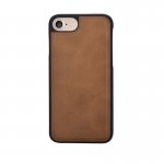 Devia Magic Case - кожен калъф, тип портфейл с отделящ се кейс и поставка за iPhone 8, iPhone 7 (кафяв) 2