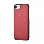 Devia Magic Case - кожен калъф, тип портфейл с отделящ се кейс и поставка за iPhone 8 Plus, iPhone 7 Plus (червен) 1