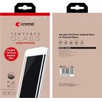 Comma Anti-Glare Full Screen Tempered Glass (0.26 mm) - обхващащо и ръбовете стъклено защитно покритие за дисплея и покритие за задната част за iPhone 8, iPhone 7 (бял) 2
