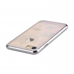 Comma Crystal Flora 360 Case - поликарбонатов кейс за iPhone 8 Plus, iPhone 7 Plus (с кристали Сваровски) (сребрист) 2