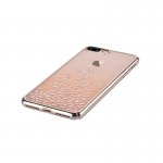 Comma Unique Polka 360 Case - поликарбонатов кейс за iPhone 8 Plus, iPhone 7 Plus (с кристали Сваровски) (златист) 2