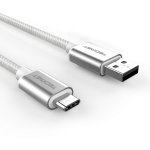 TeckNet TA502 Braided 3.1 USB-A to USB-C Cable - качествен плетен USB към USB-C кабел за устройства с USB-C порт (сребрист) 1
