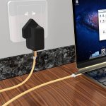 TeckNet TA502 Braided 3.1 USB-A to USB-C Cable - качествен плетен USB към USB-C кабел за устройства с USB-C порт (златист) 2